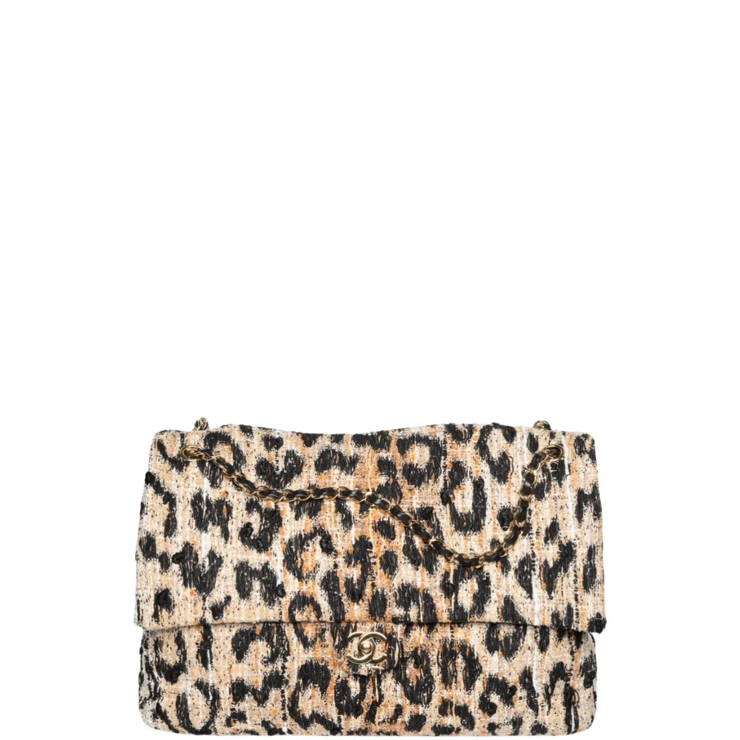 Chanel Maxi Flap · Tweed & Mixed Fibres